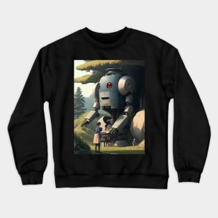 Robot shop Crewneck Sweatshirt